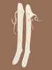 _THE KNITTED HIGH SOCKS IVORY_1