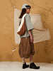 _THE COLLAGE SHORTS BROWN_4