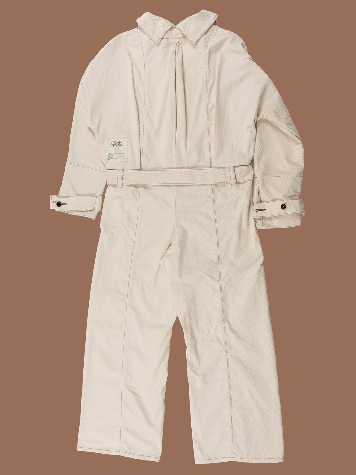 Tíscar Espadas_THE CORDUROY BOILERSUIT TRACKSUIT_Hover Image